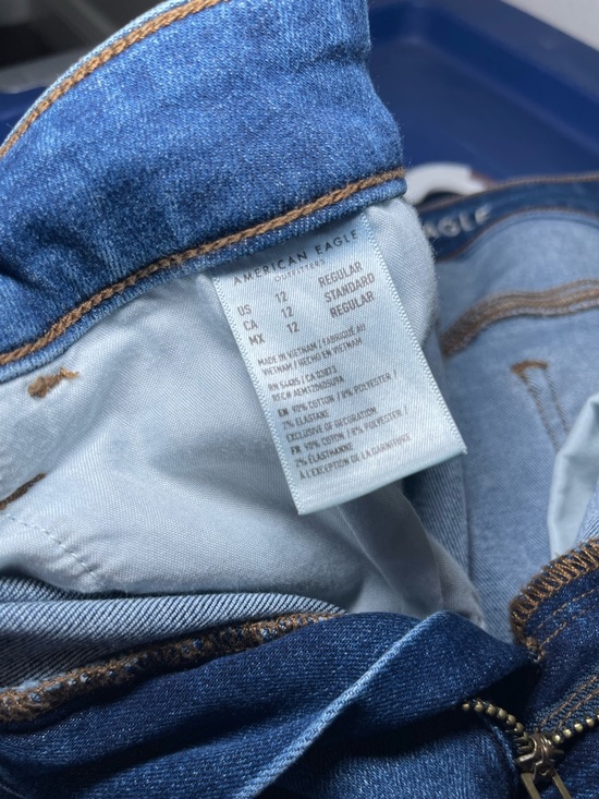 American Eagle Women’s Hi-Rise Jegging Skinny Jeans Stretch Size 12 - Picture 13 of 14